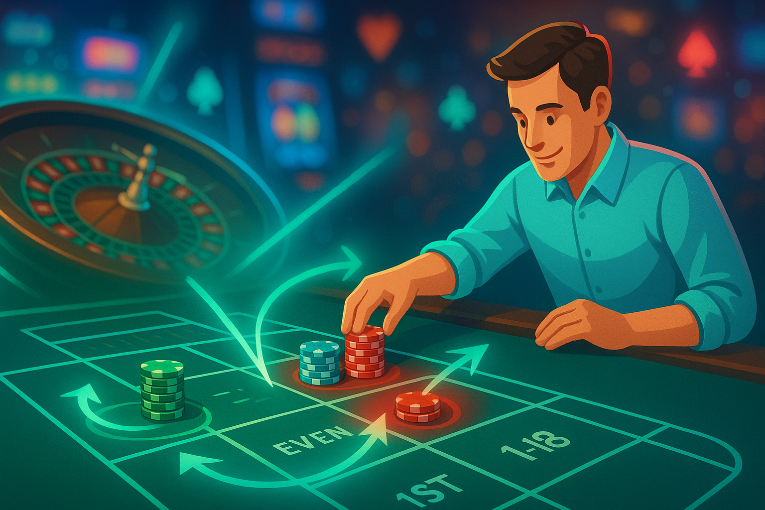 Jednoduché strategie pro začínající hráče v ruletě